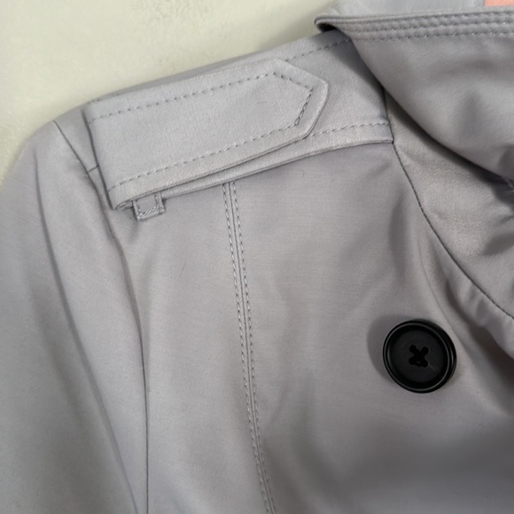 Express Double Breasted Trench Coat - Grey - XS - Picture 5 of 6